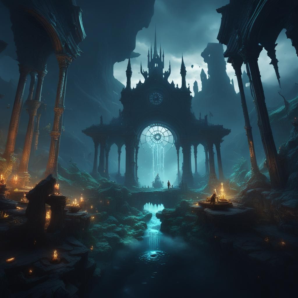 Hyperrealistic End of Time: Fantastical Concept Art