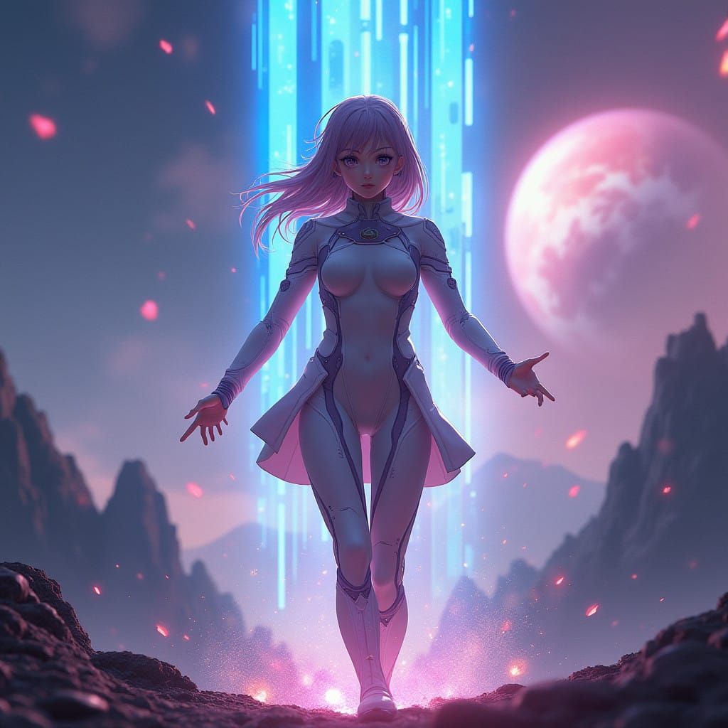 Surreal Isekai Warrior Transports to Alien Planet in Starfle...