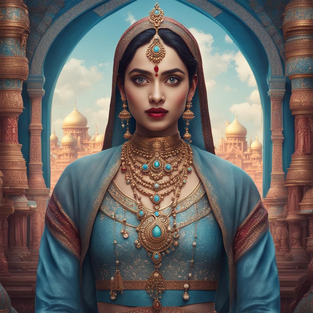 Indian Doctor with Six Pack Abs, 3D Rendering