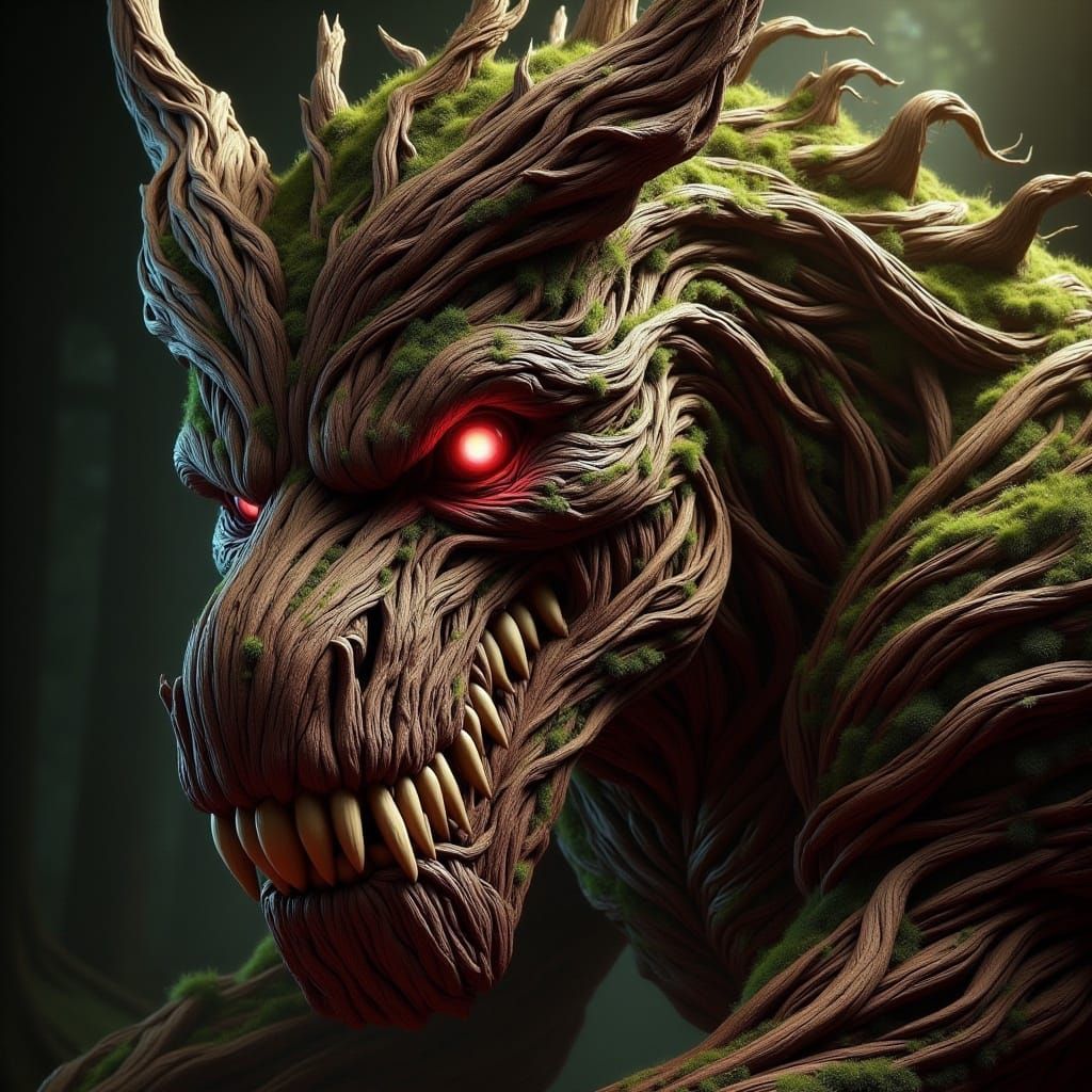 Hyper-Detailed Photorealistic Dark Fantasy Concept Art