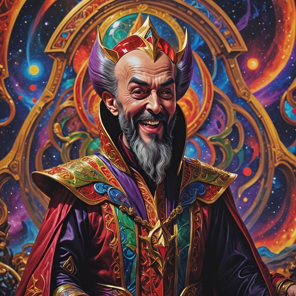 Ming the merciless, happy he finally got rid of Flash Gordon...