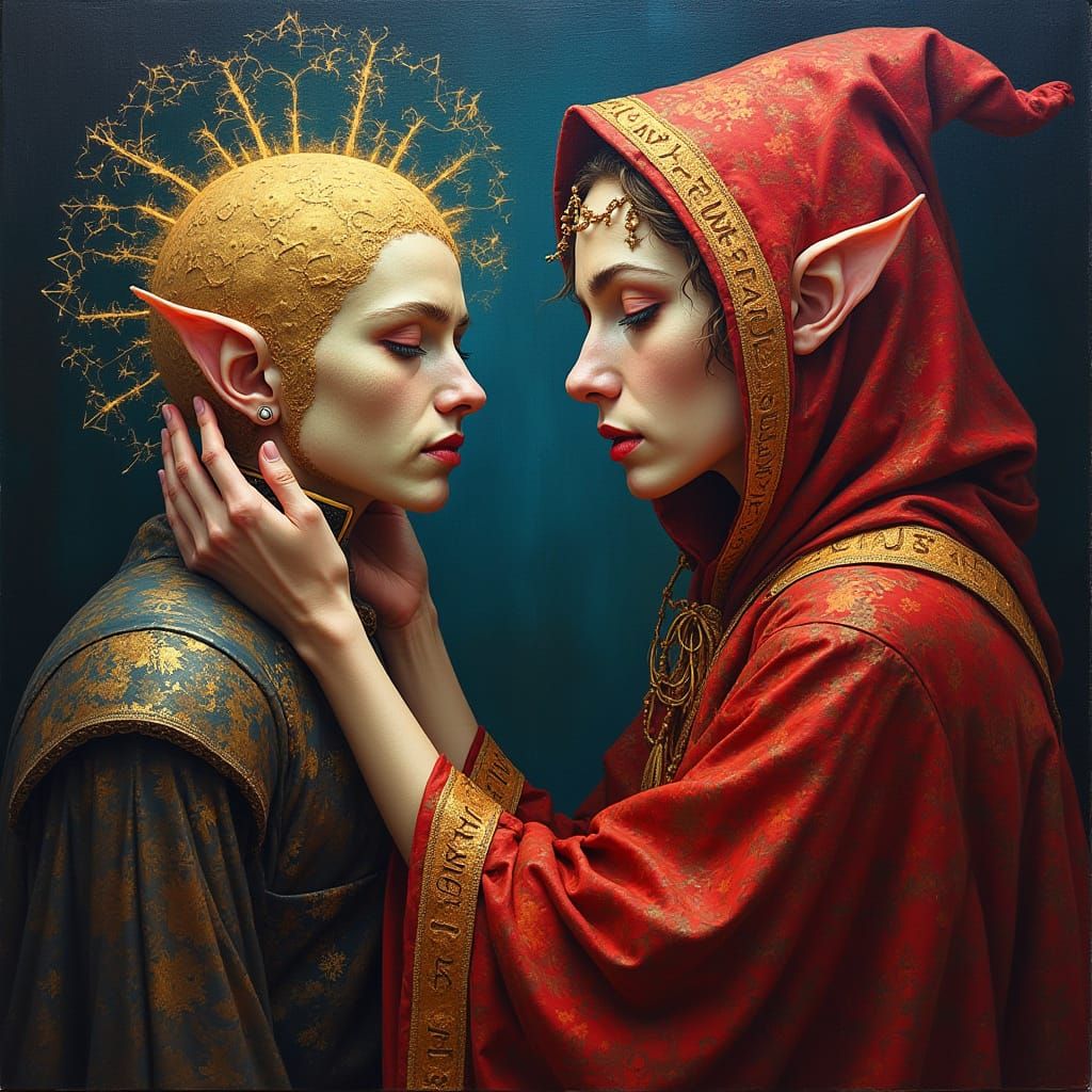 Gnome Justice Priestess Reads Prisoner's Aura with Gentle To...