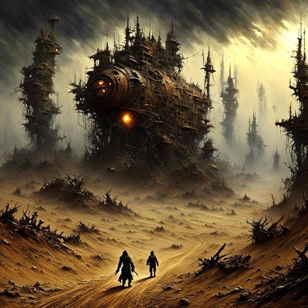 Dodging Lasers in Post-Apocalyptic Fantasy