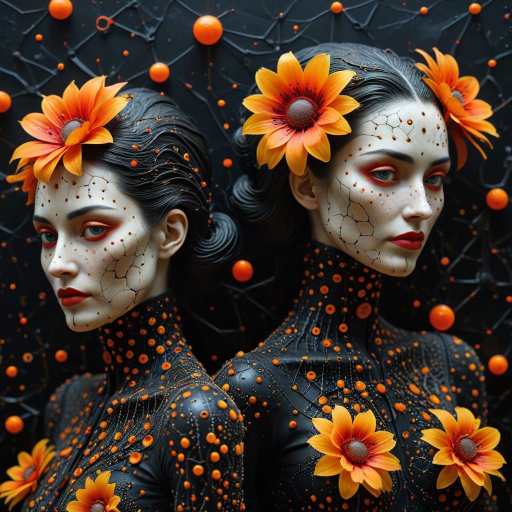 Surreal Molecular Structures Exhibiting Quantum Duality