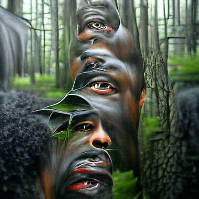 Faces of Ancestors: A Generational Mosaic