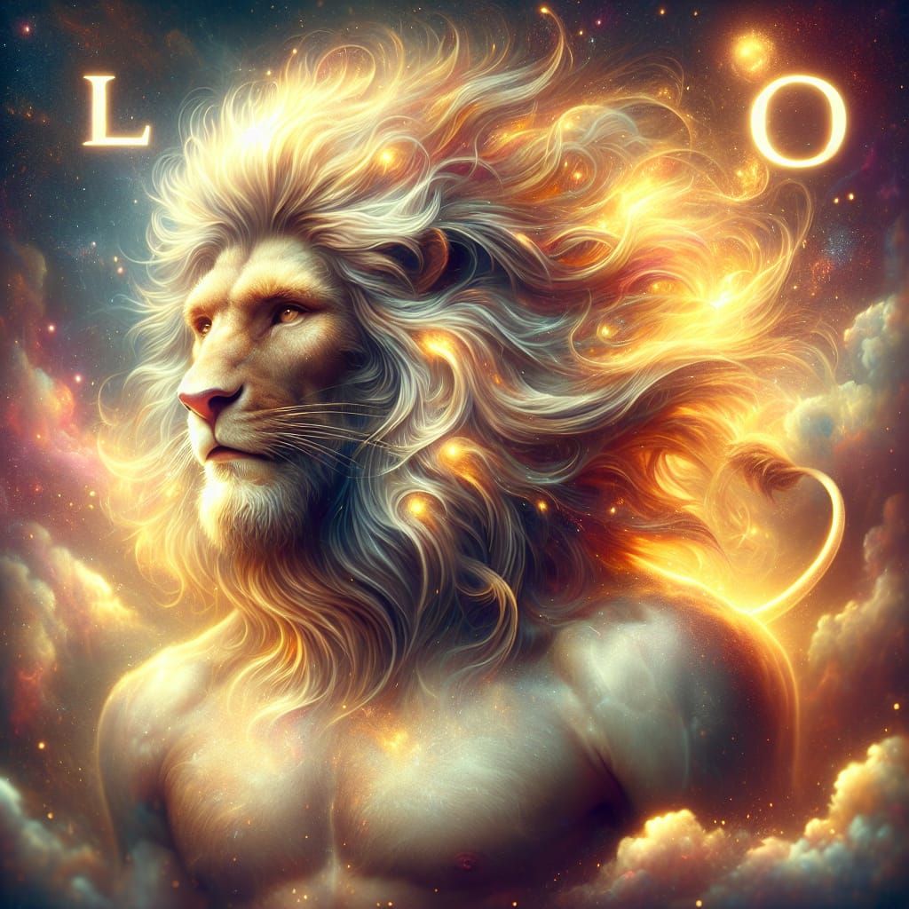 Zodiac Leo personified
