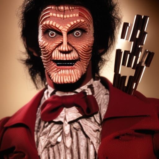 Nightmarish Freddy Krueger Portrait