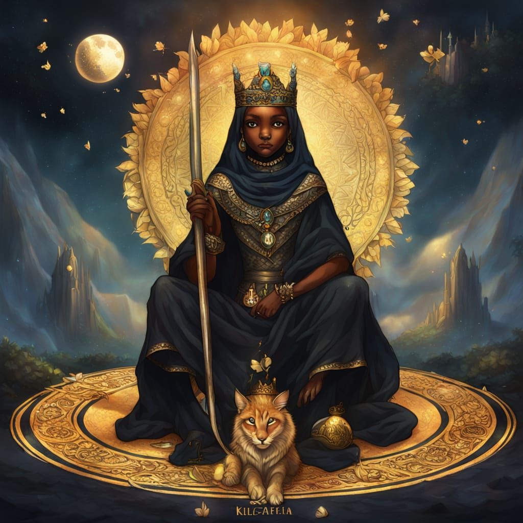The Enigmatic Black Queen Califia in a Melancholic Realm