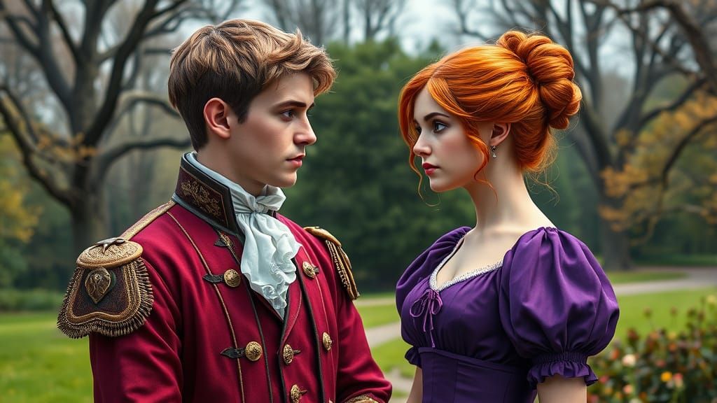 Regency Romance in a Fantastical Park