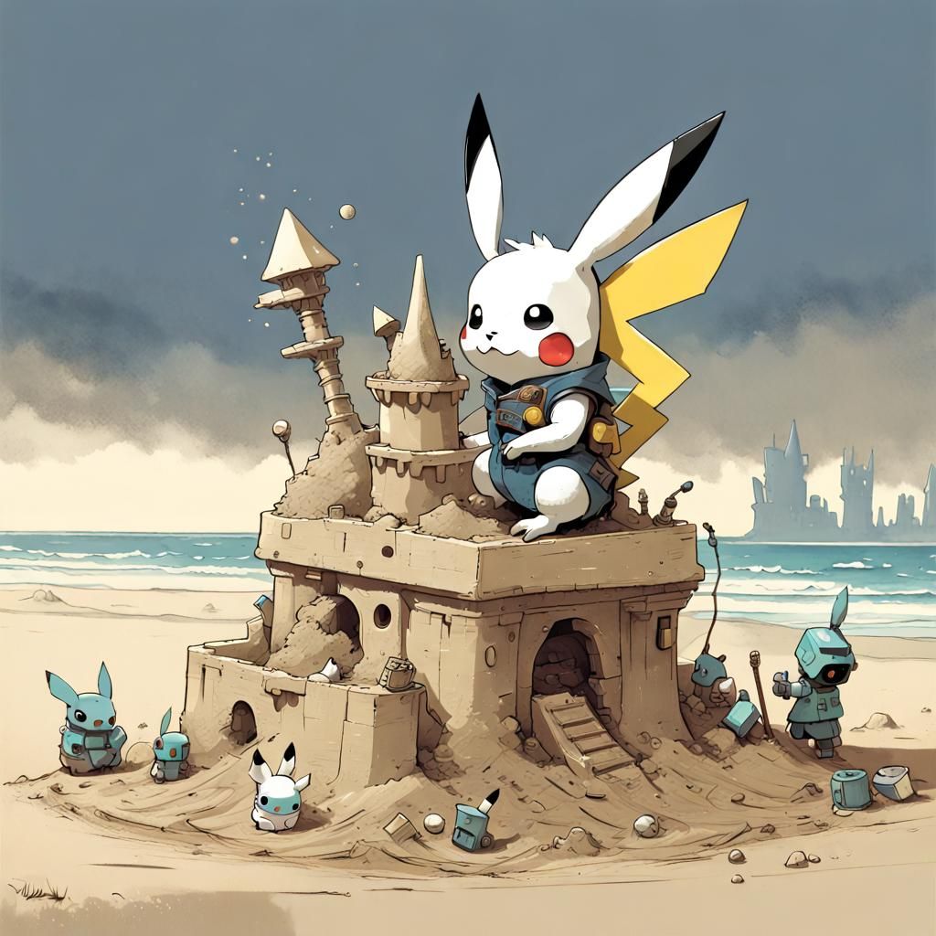 Pikachu castle A