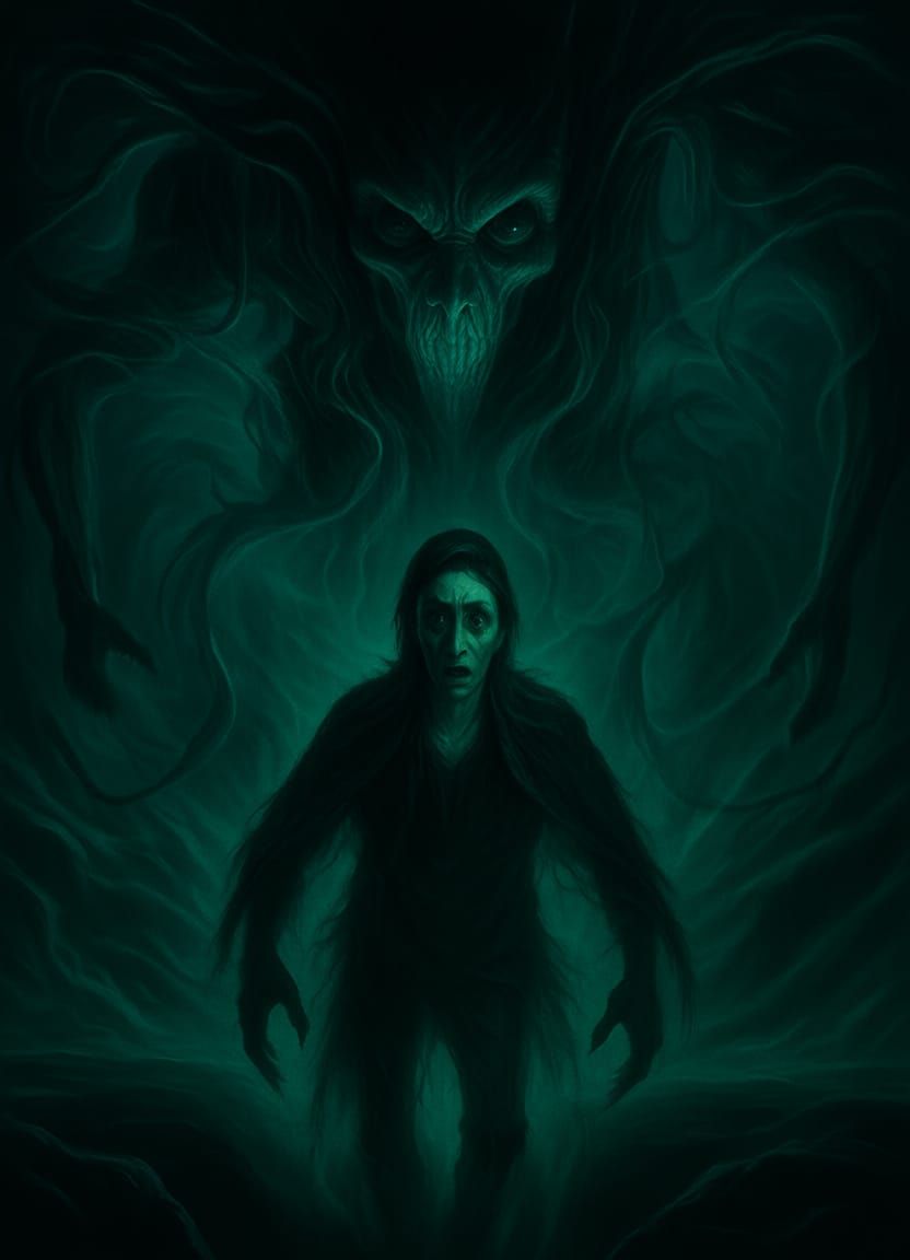 Man Confronts Gargantuan Lovecraftian Creator in Dark Void