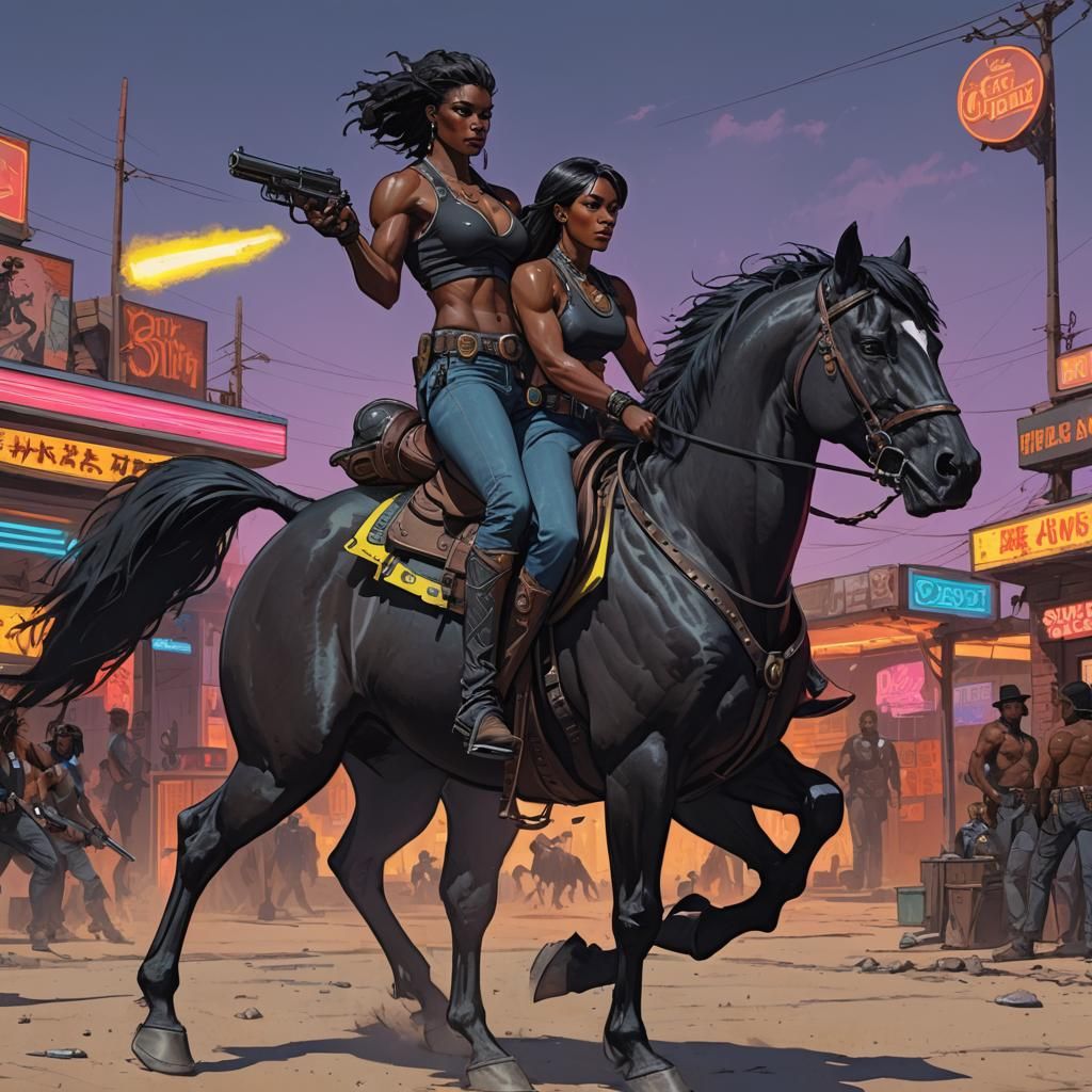 Kaishaa and her big sister come to get even with enemies