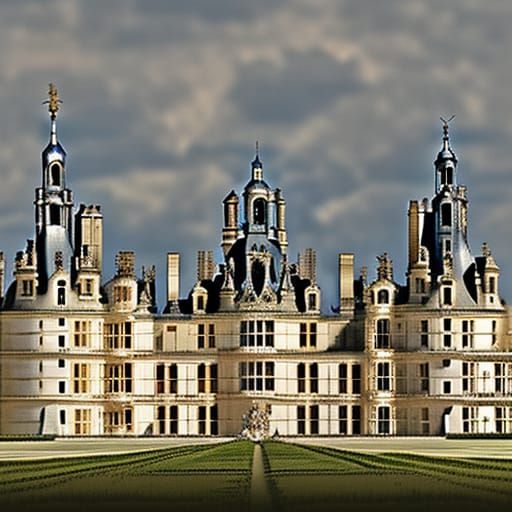 Ethereal Fantasy Chateau Chambord: Louis XIV Style