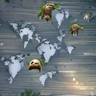 Sloths Dominate the World: An AI Vision