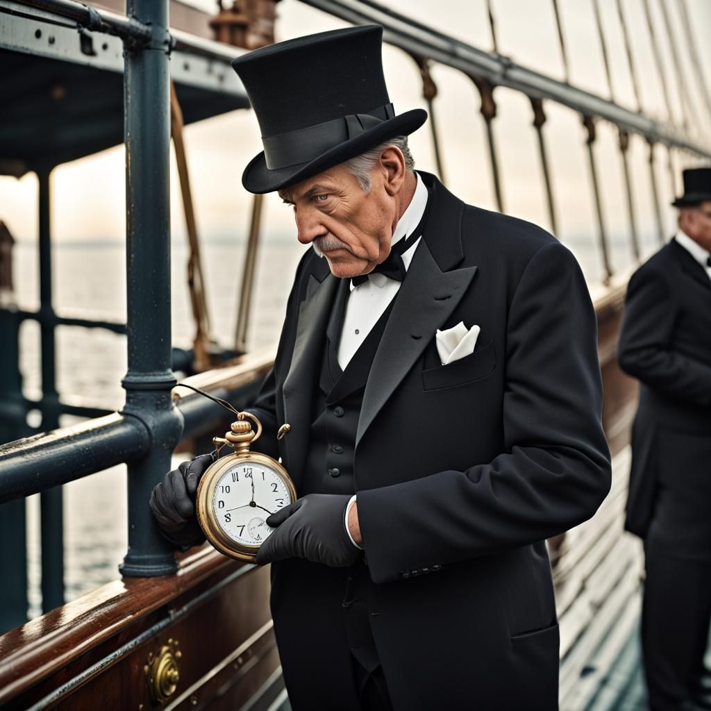 UUUUGH that pocket watch is huge