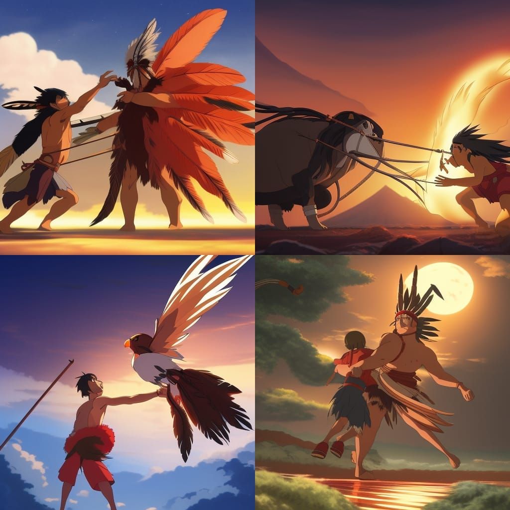 Eagle vs. Chief: Anime Visual by Makoto Shinkai