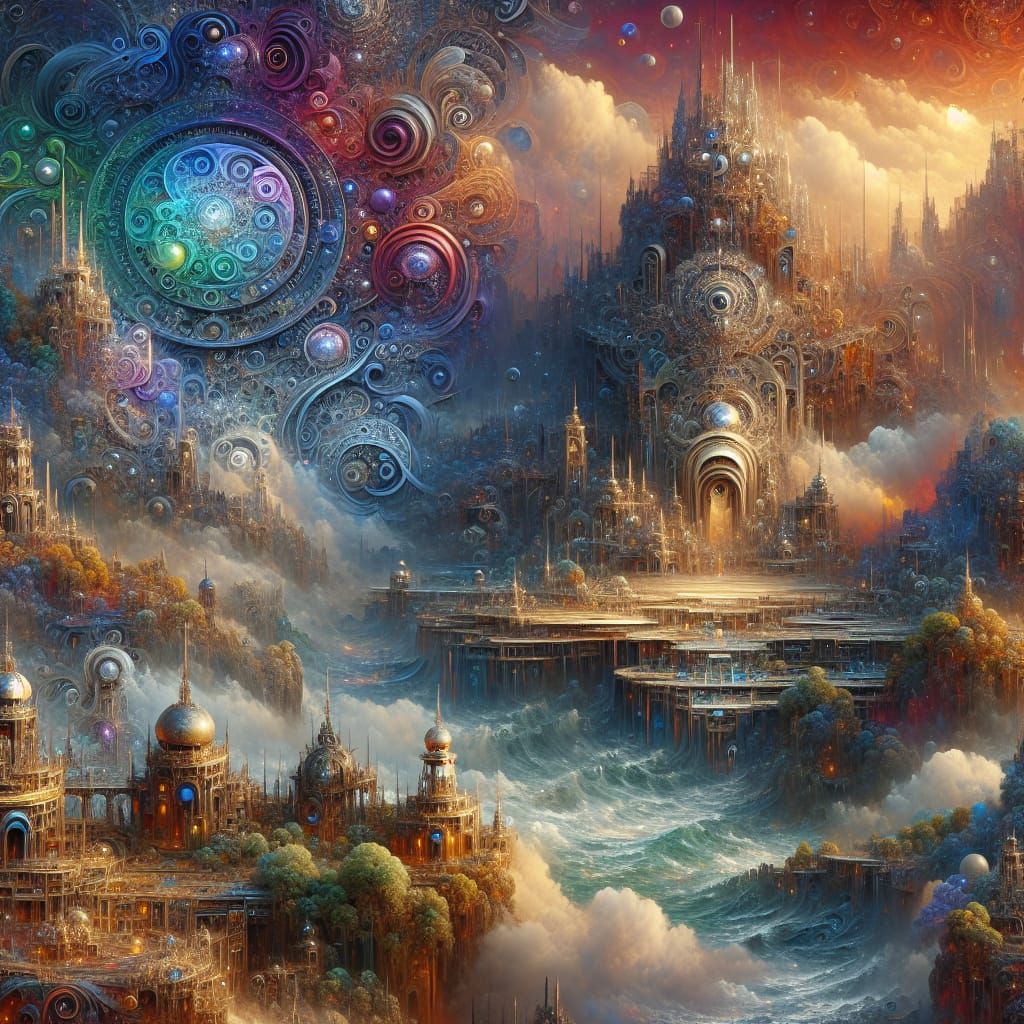 Fantasy Concept Art: Intricate Matte Painting in 8K