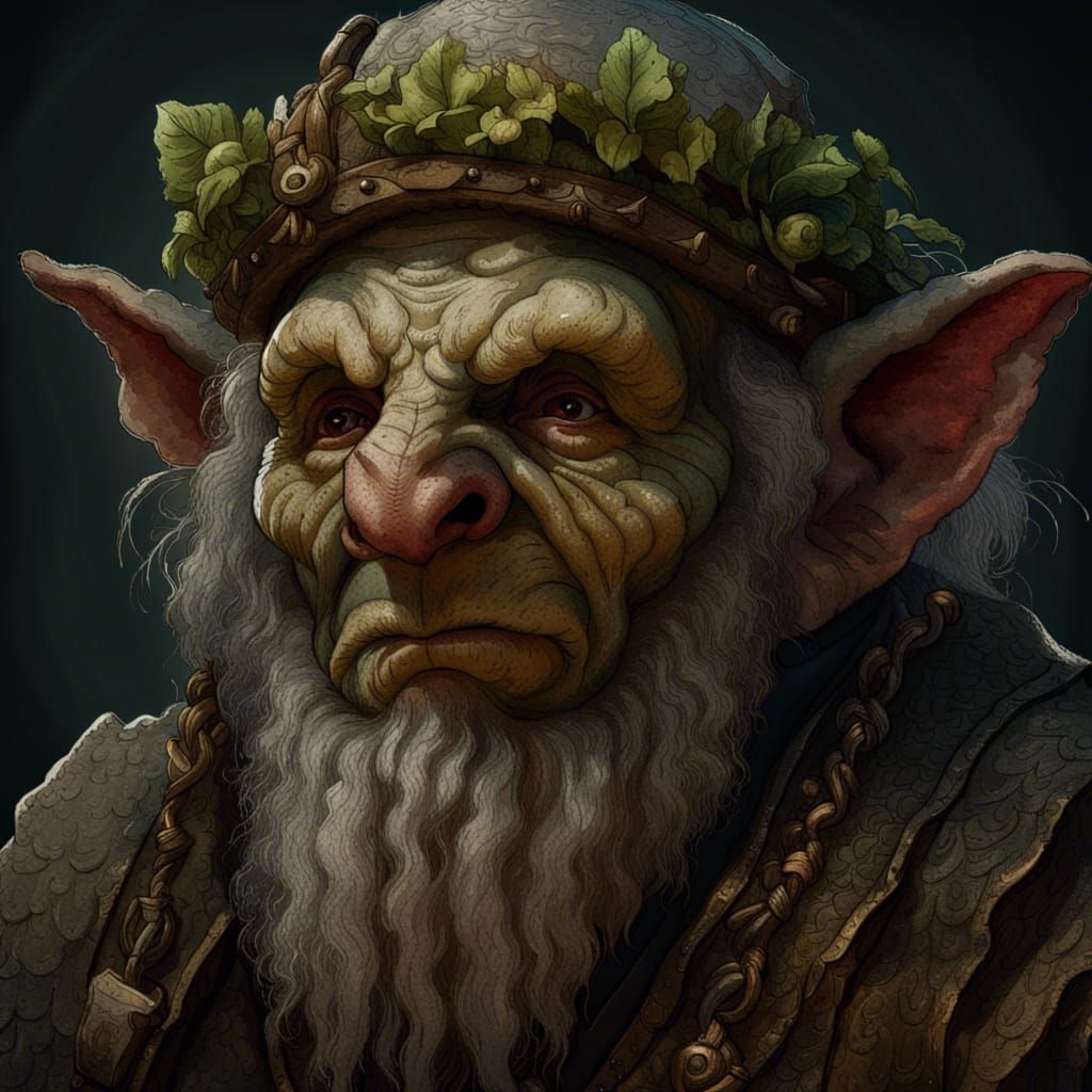 Grizzled Goblin Cleric