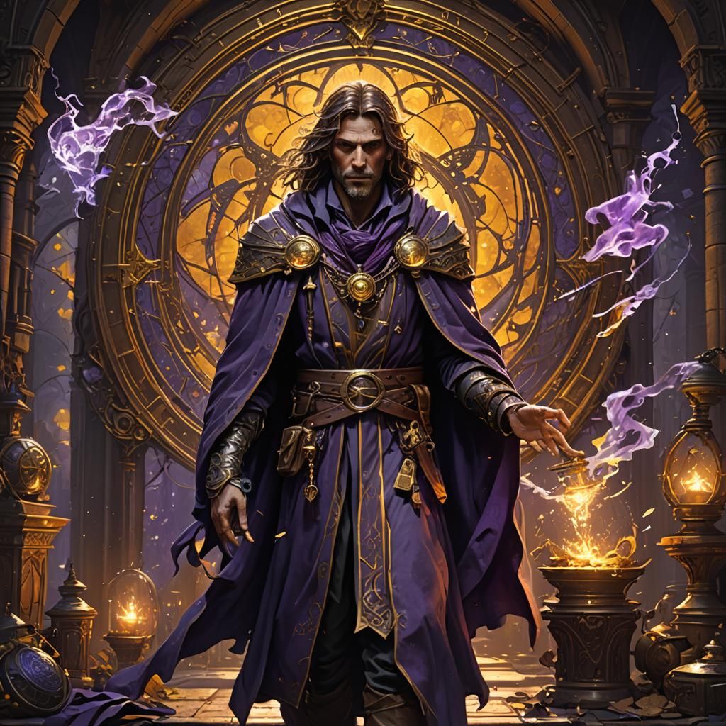 Sorcerer's Apprentice Dark Fantasy Concept Art