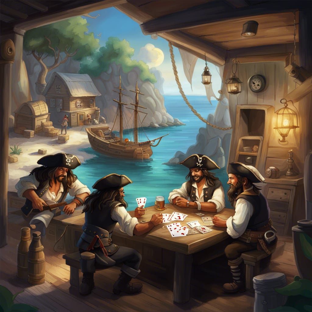 Pirate Hideout Full of Intrigue and Adventure