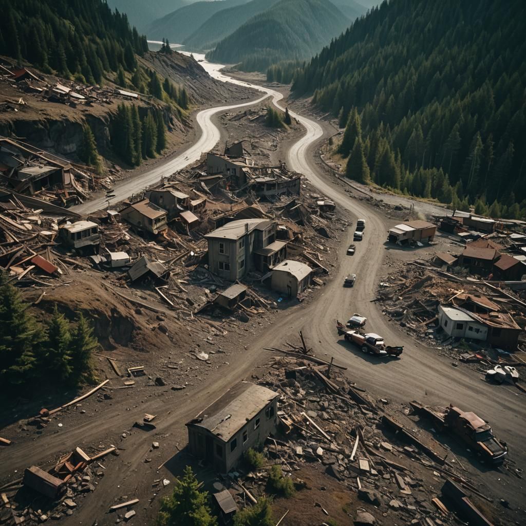 Dramatic Earthquake Aftermath in Washington State