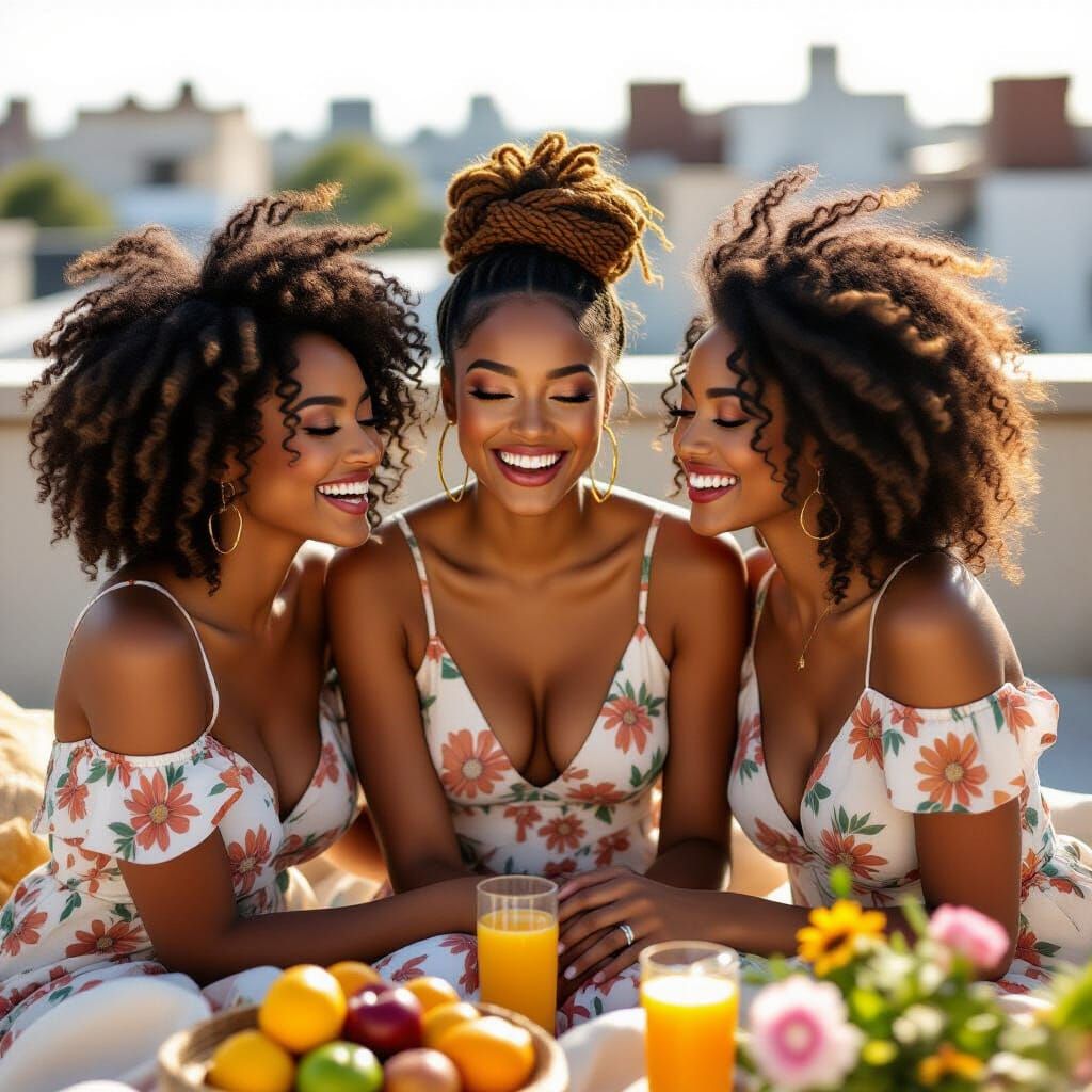 Black Sisters Brunch on Sunny Rooftop