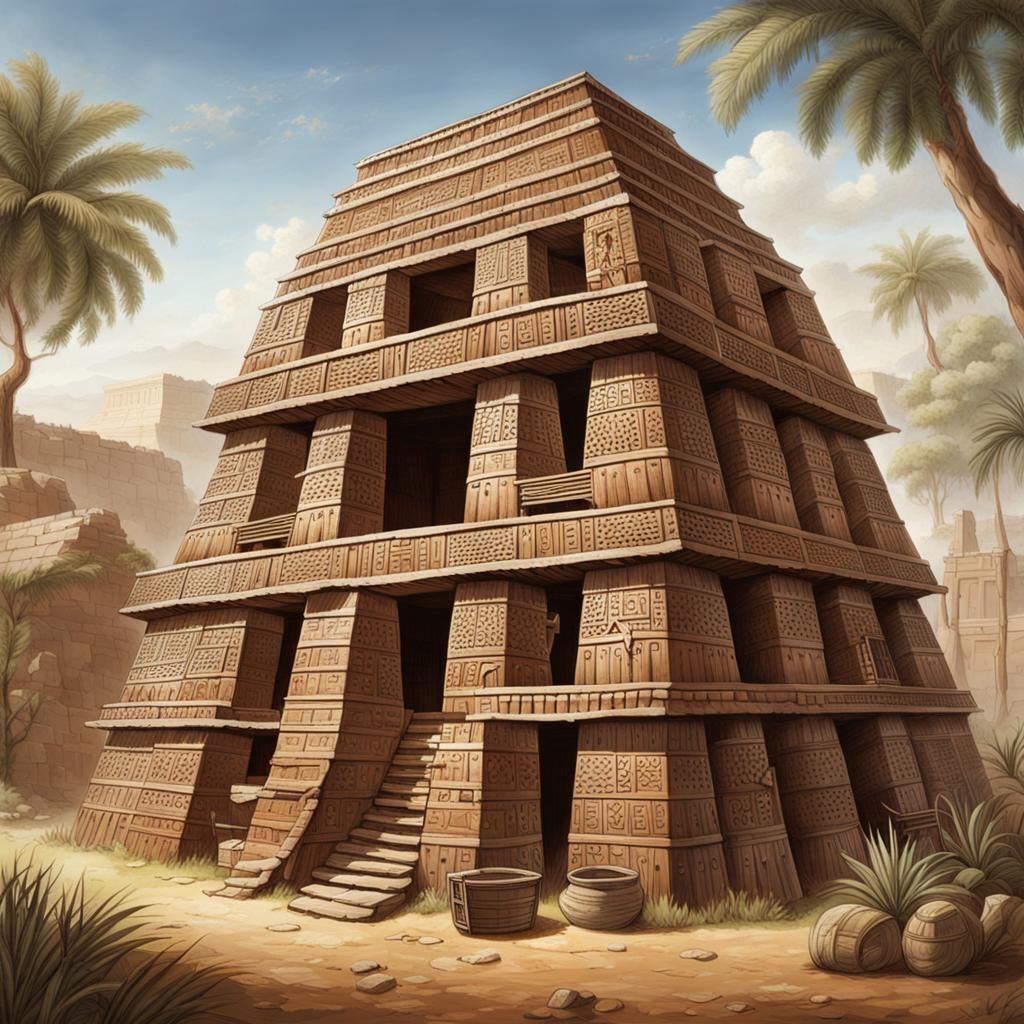 Aztec Granary from the Classical Age