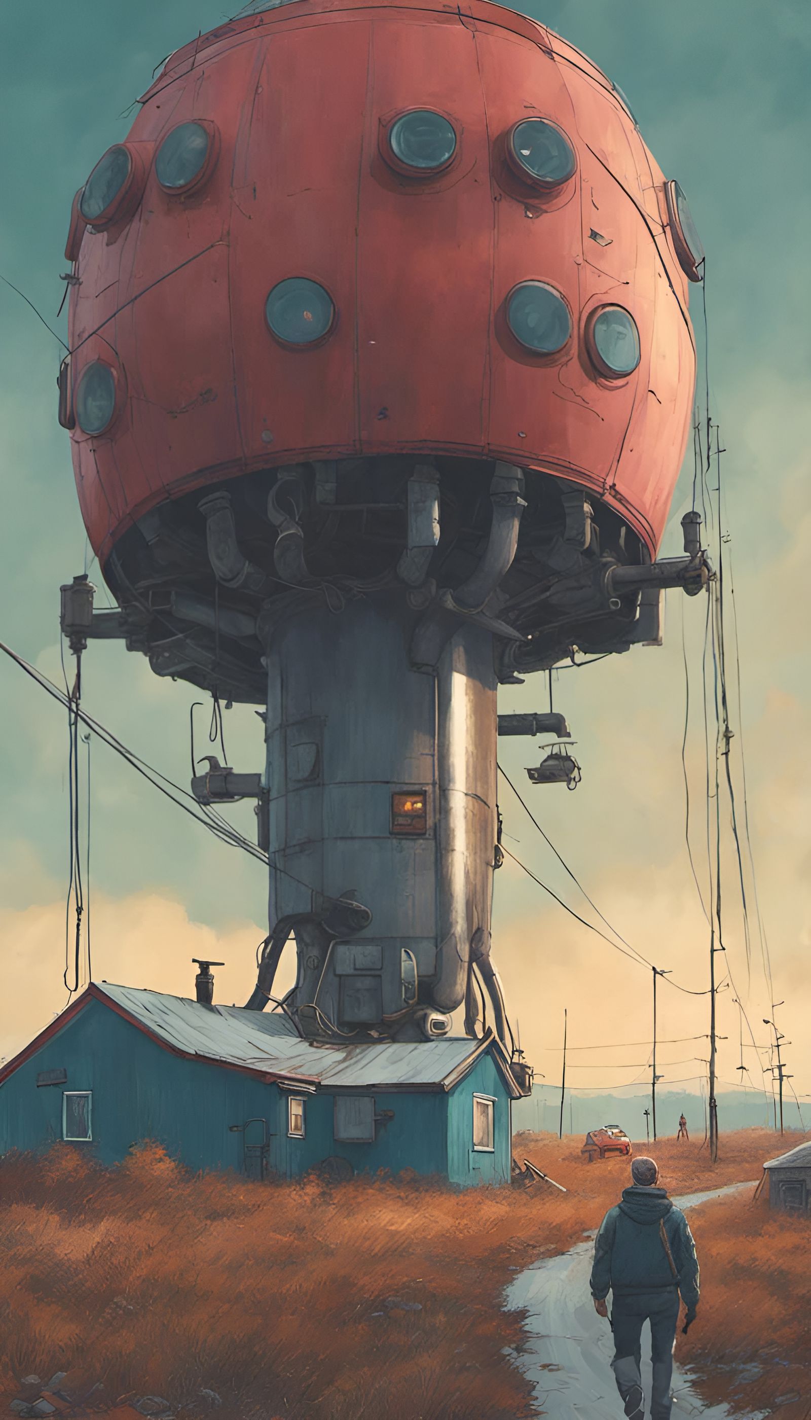 Picturesque Hyperrealistic Scene with Intricate Details