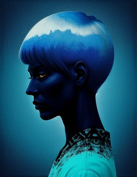 Abstract Nostalgia and Melancholy in Bold Blues