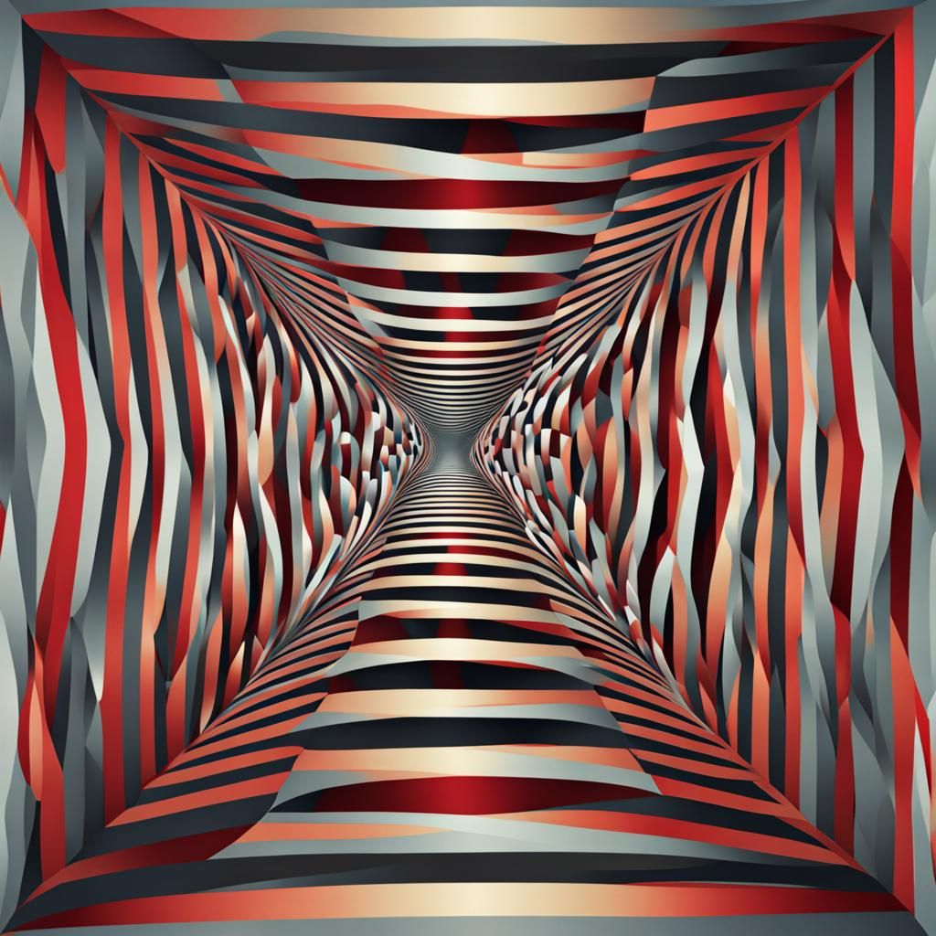 Intriguing Optical Illusion Creates Visual Puzzle