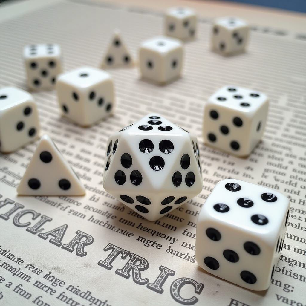 Indecent Dice Displayed in Bold Colors