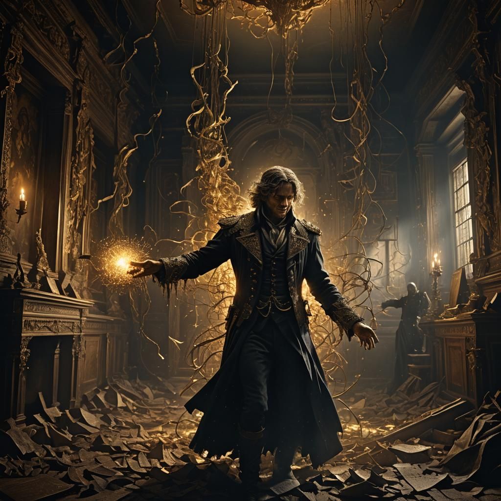 Gothic Disintegration: A Digital Matte Painting