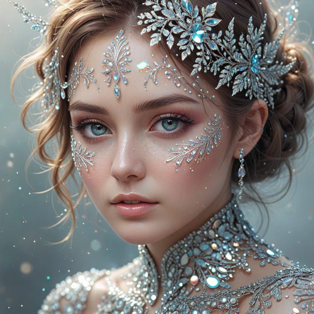 Glitter Goddess in Ethereal Fantasy