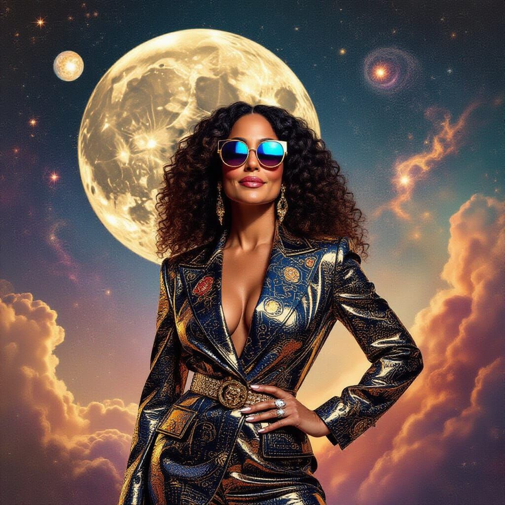 Tracee Ellis Ross in a Dreamy Afrofuturistic Cosmos