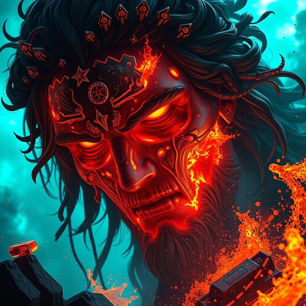 Biblical Concept Art of Sin's Impact, Hyperdetailed