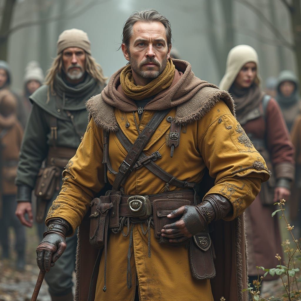 Young Boy Runs Home from Meteor Shower During Cosmic Storm