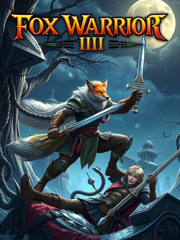 Fox Warrior III: Heroic Fantasy RPG Game Cover