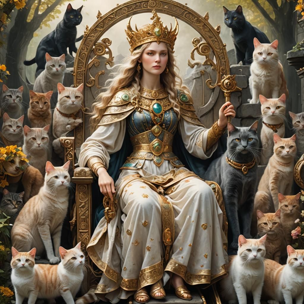 The goddess Freya,