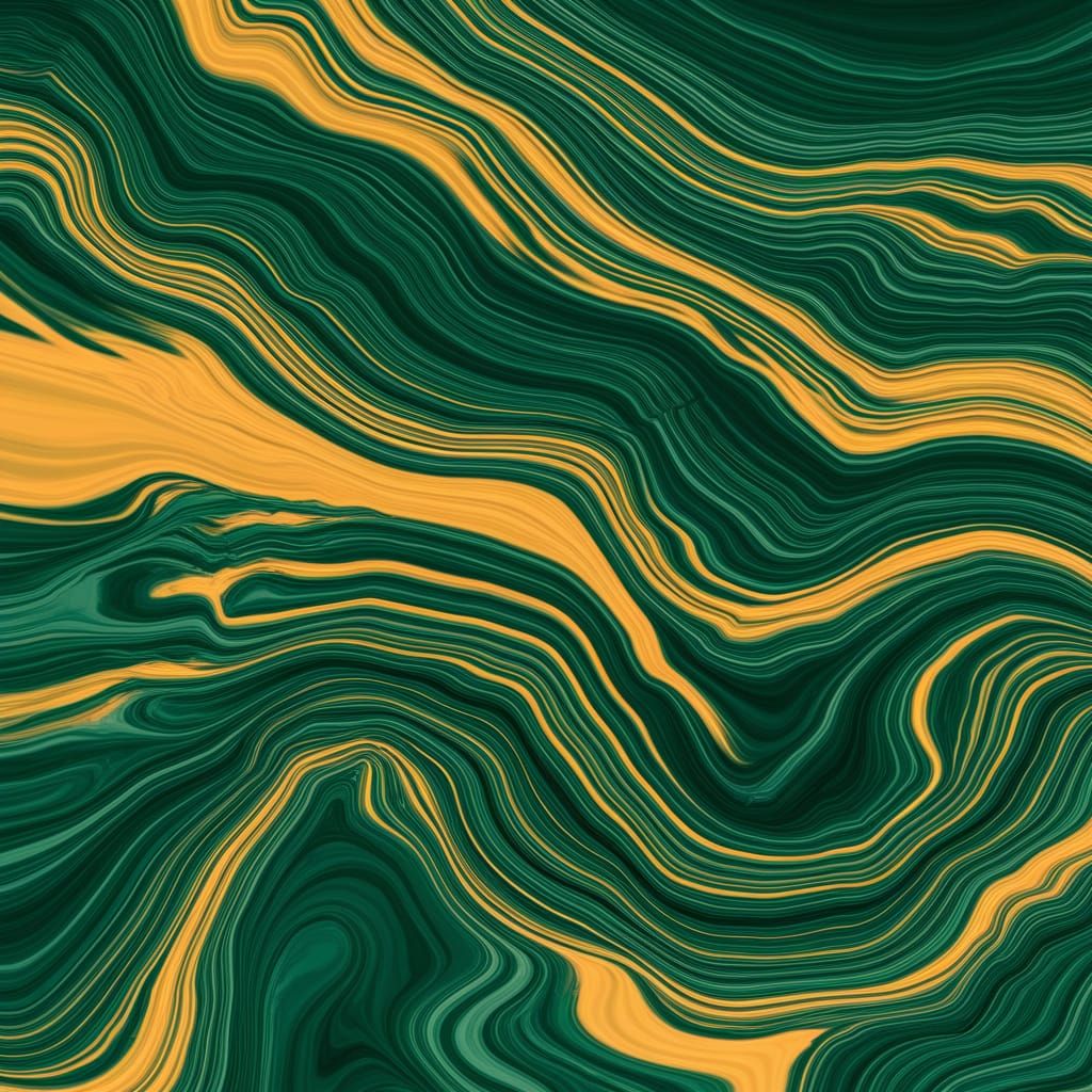 Vibrant Abstract Masterpiece in Bold Yellow and Red