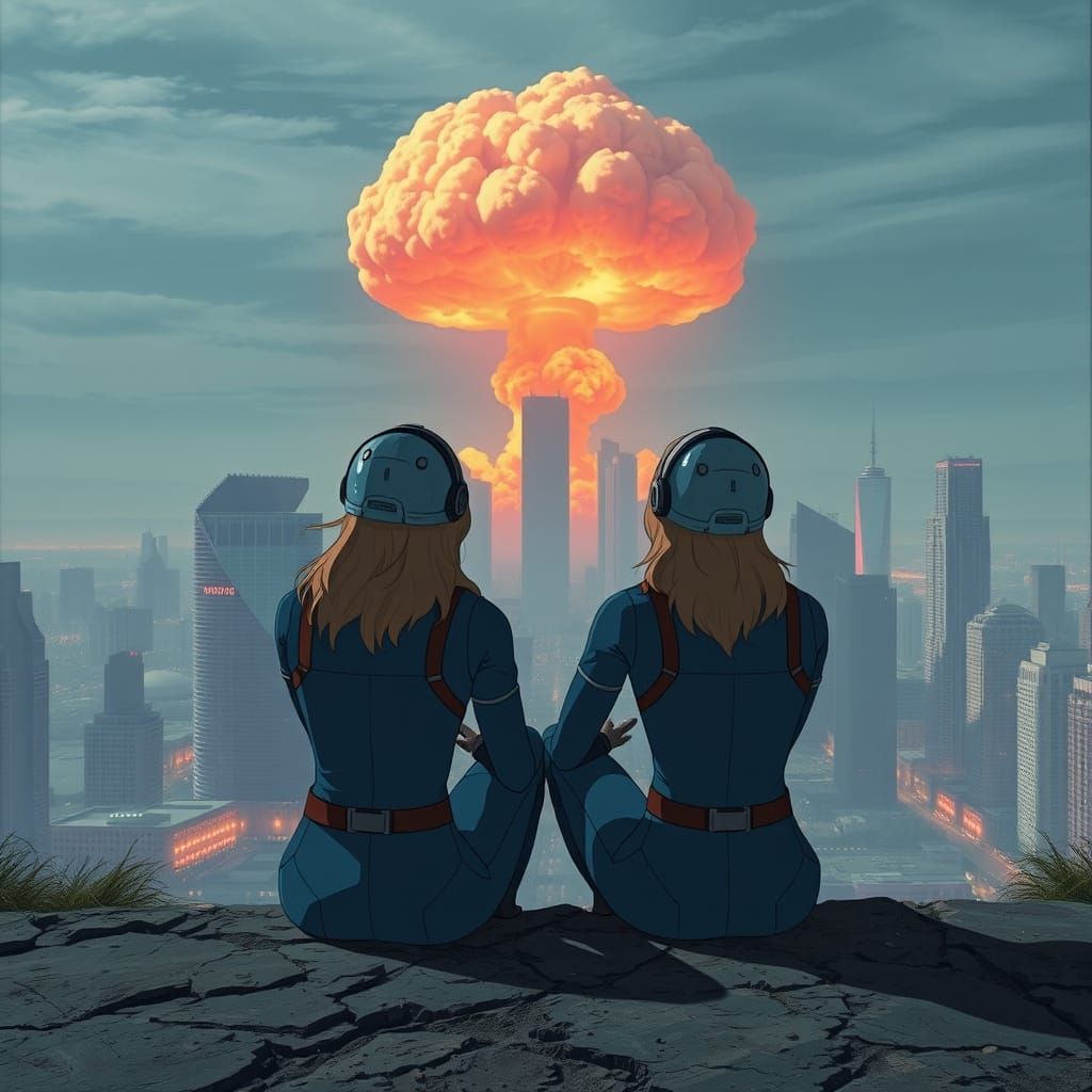 Two Gossiping Vault Dwellers Witness Nuclear Devastation in ...