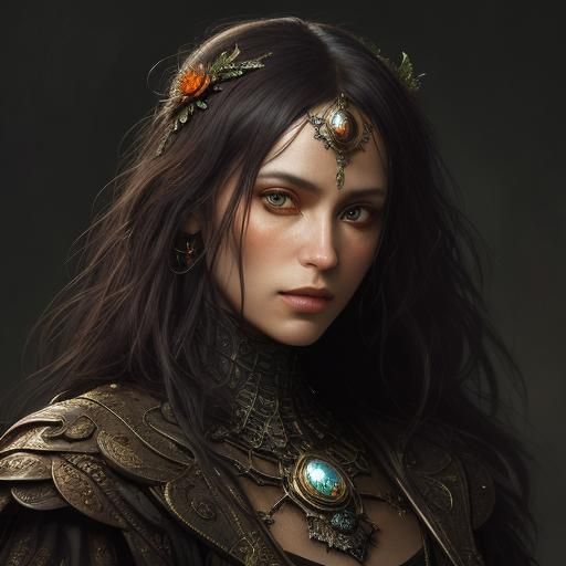 Earth Covered in Silky Spider Web: Dark Fantasy Art