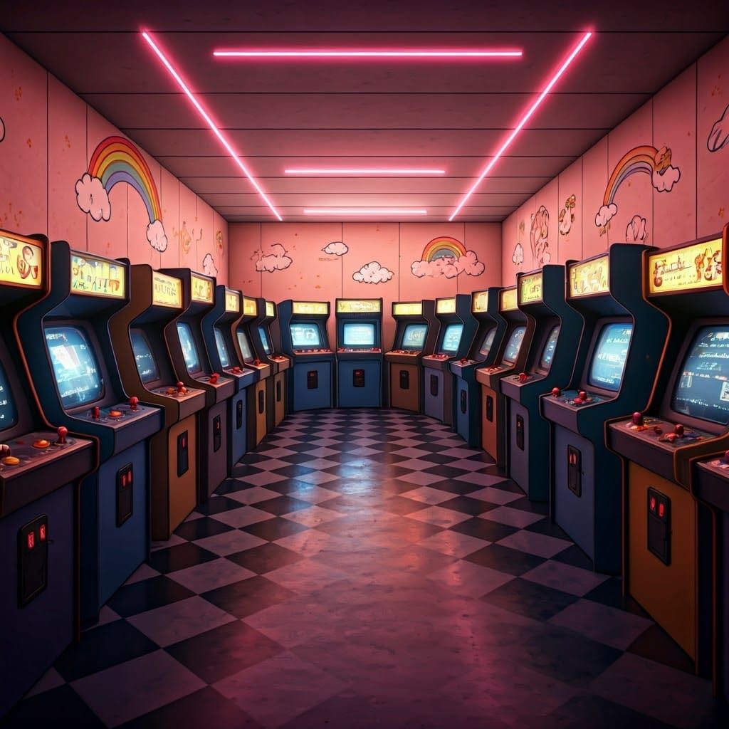 Old Arcade room