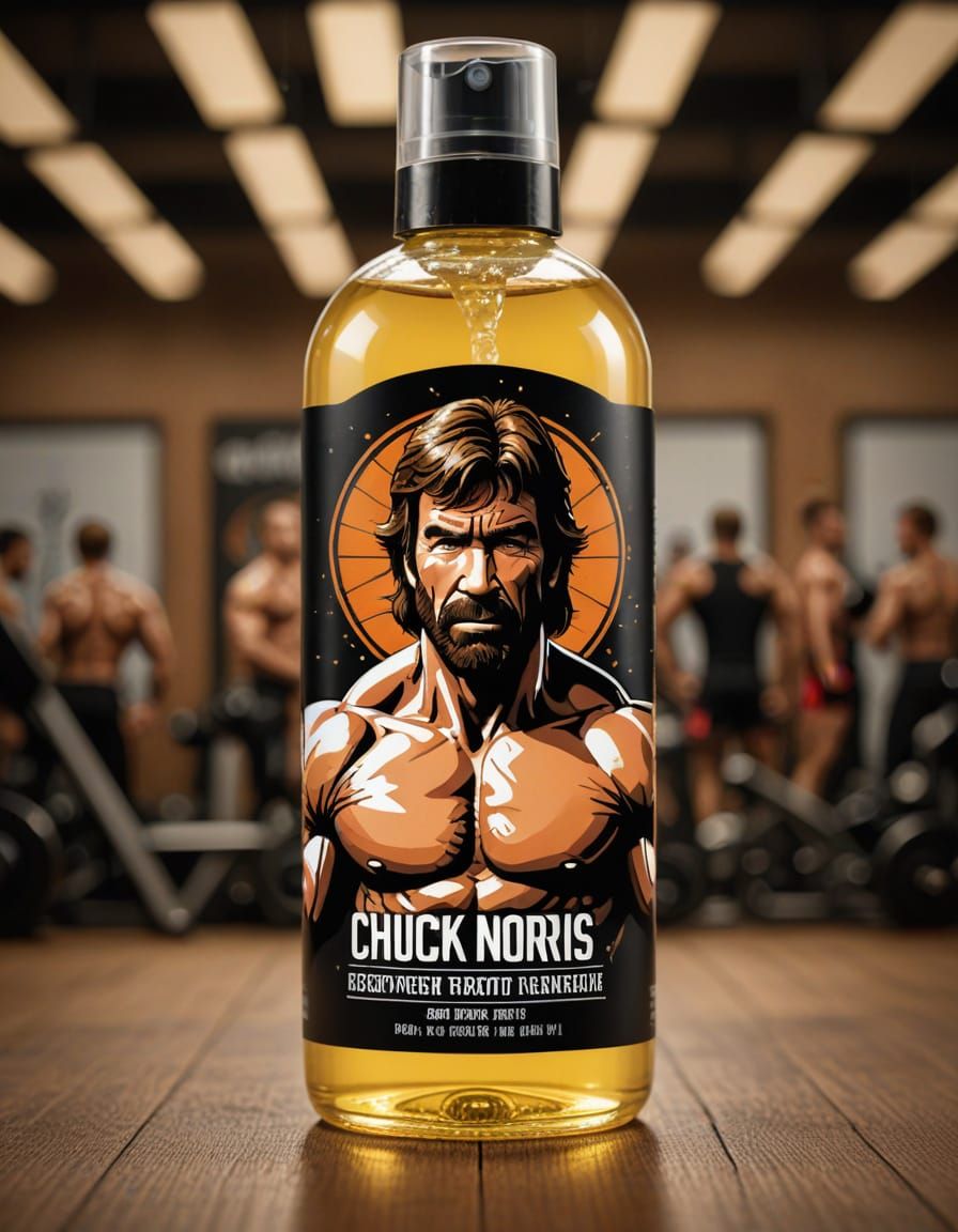 Chuck Norris Super Strength Body Oil πͺ