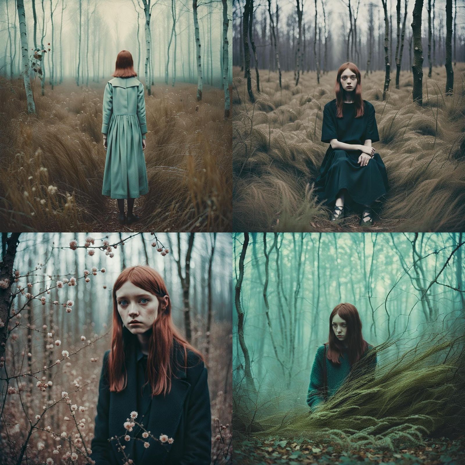 in the style of Laura Makabresku
