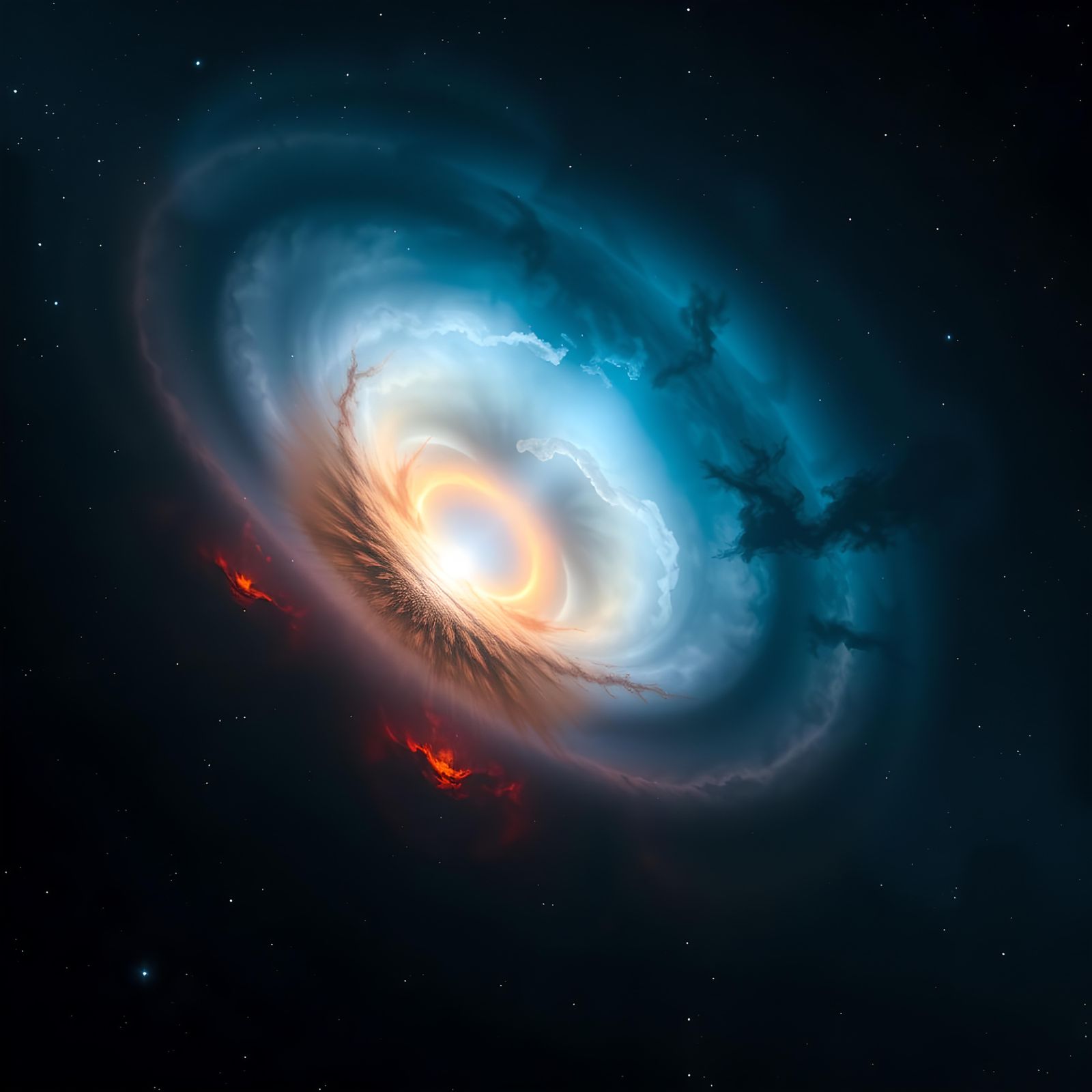 Detailed Planetary Nebula in Deep Color