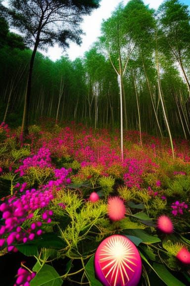 Datura Woman Stargazing Platform with Rotating Sphere