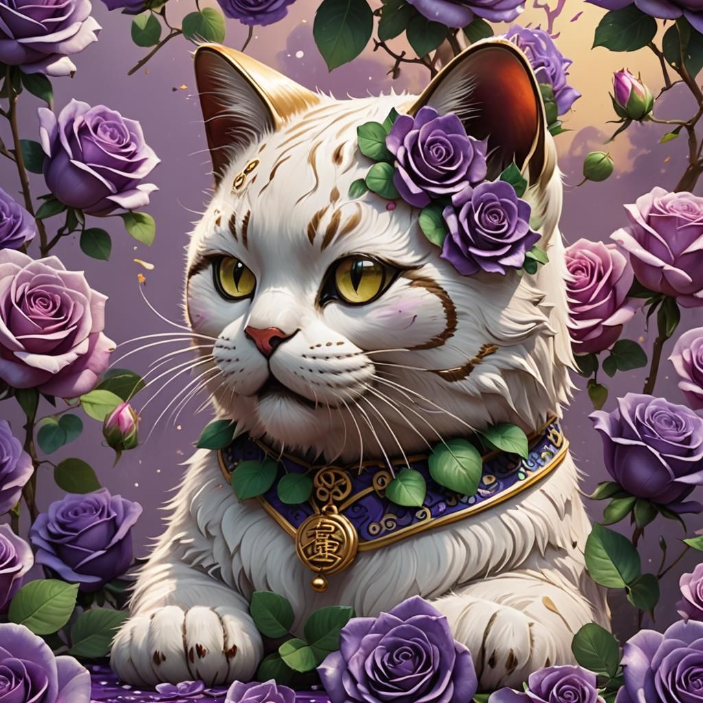 Lucky Charms and Roses in Hyperrealistic Style