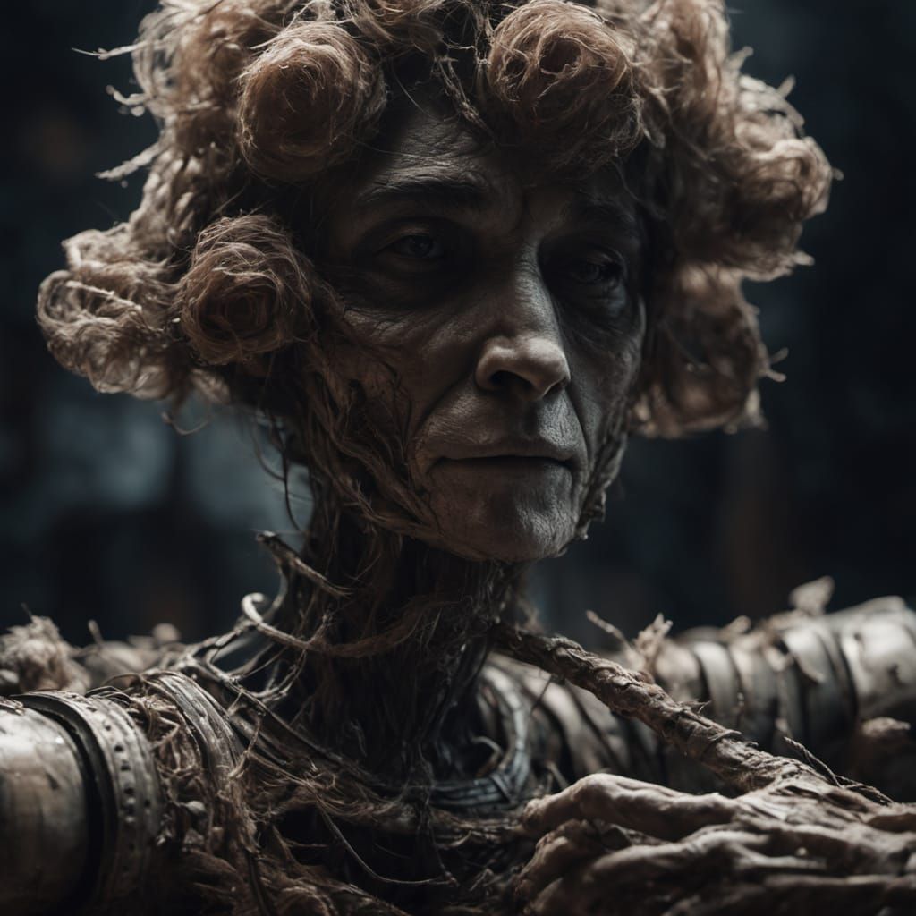 Hyperrealistic Puppeteer's Hands