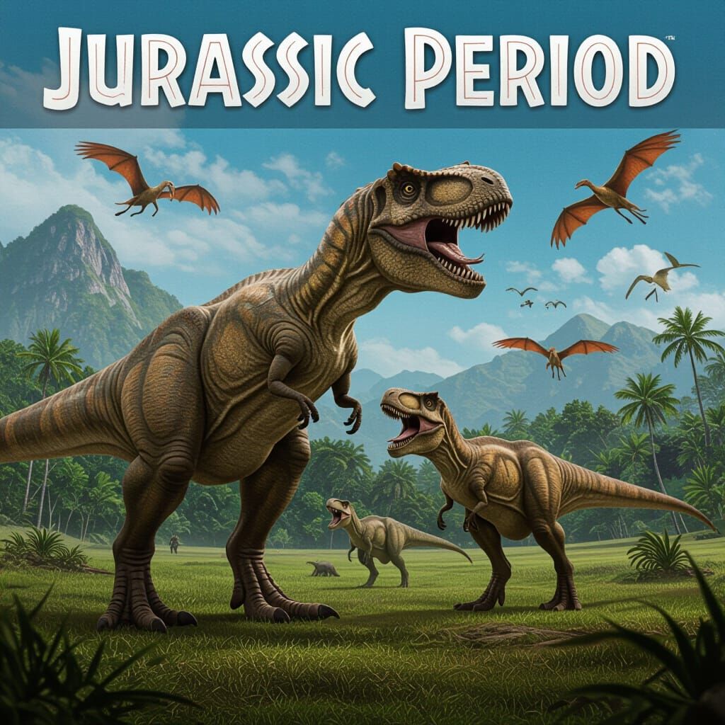 Jurassic Period Landscape
