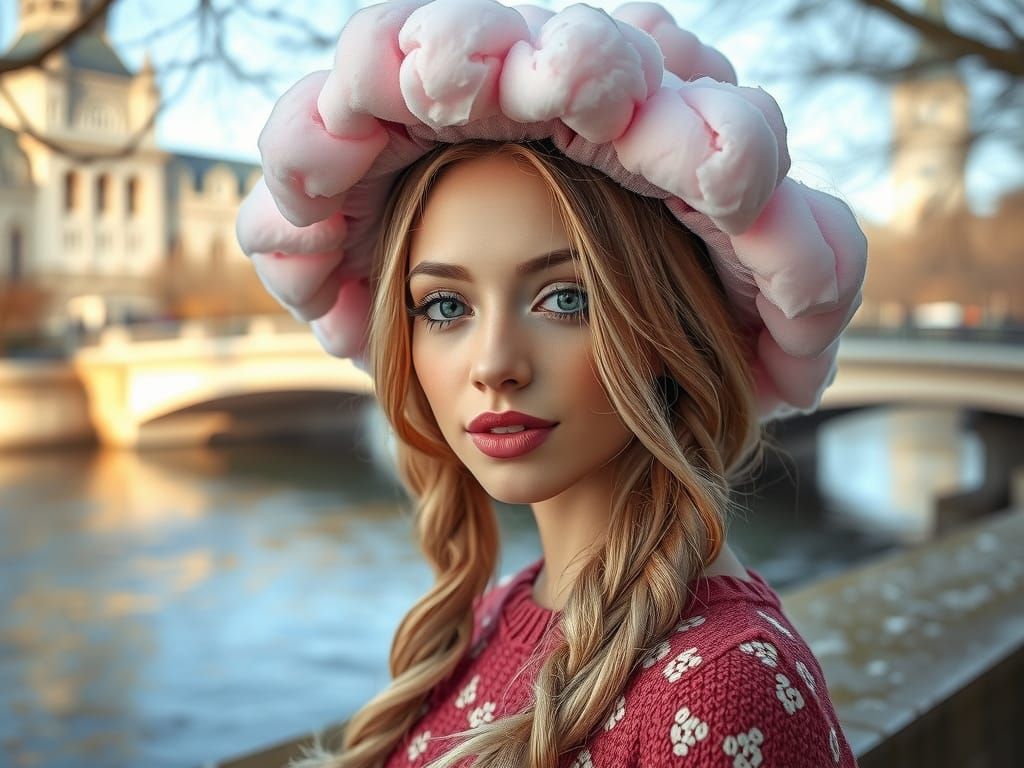 A Hat of Cotton Candy
